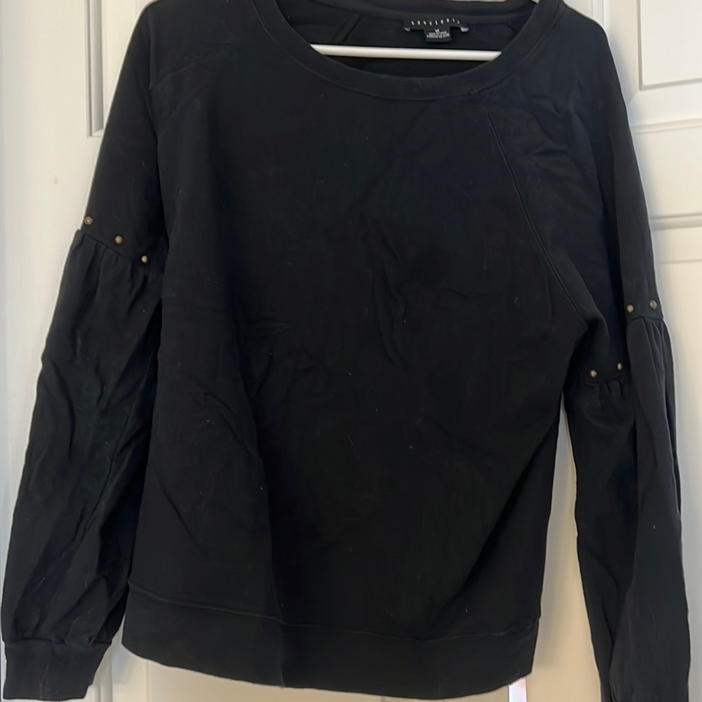 Sanctuary puff sleeve sweatshirt size medium